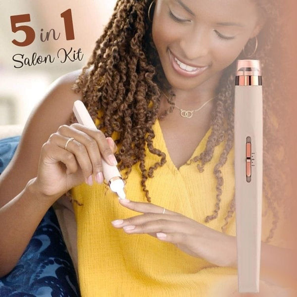 Nails Kit, Electronic Nail File And Full Manicure And Pedicure 🔥